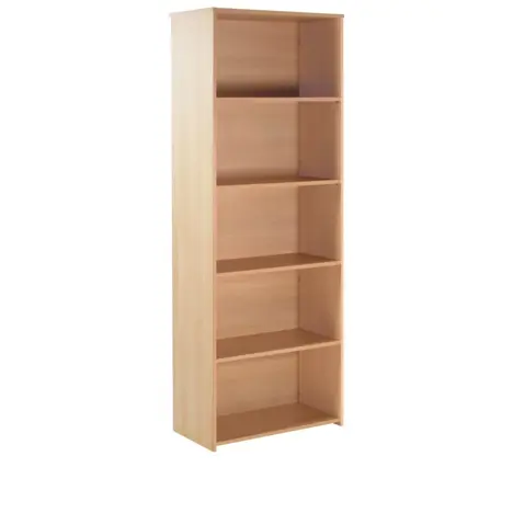 Bookcase (Solid Back Panels) - 2000 - Oak